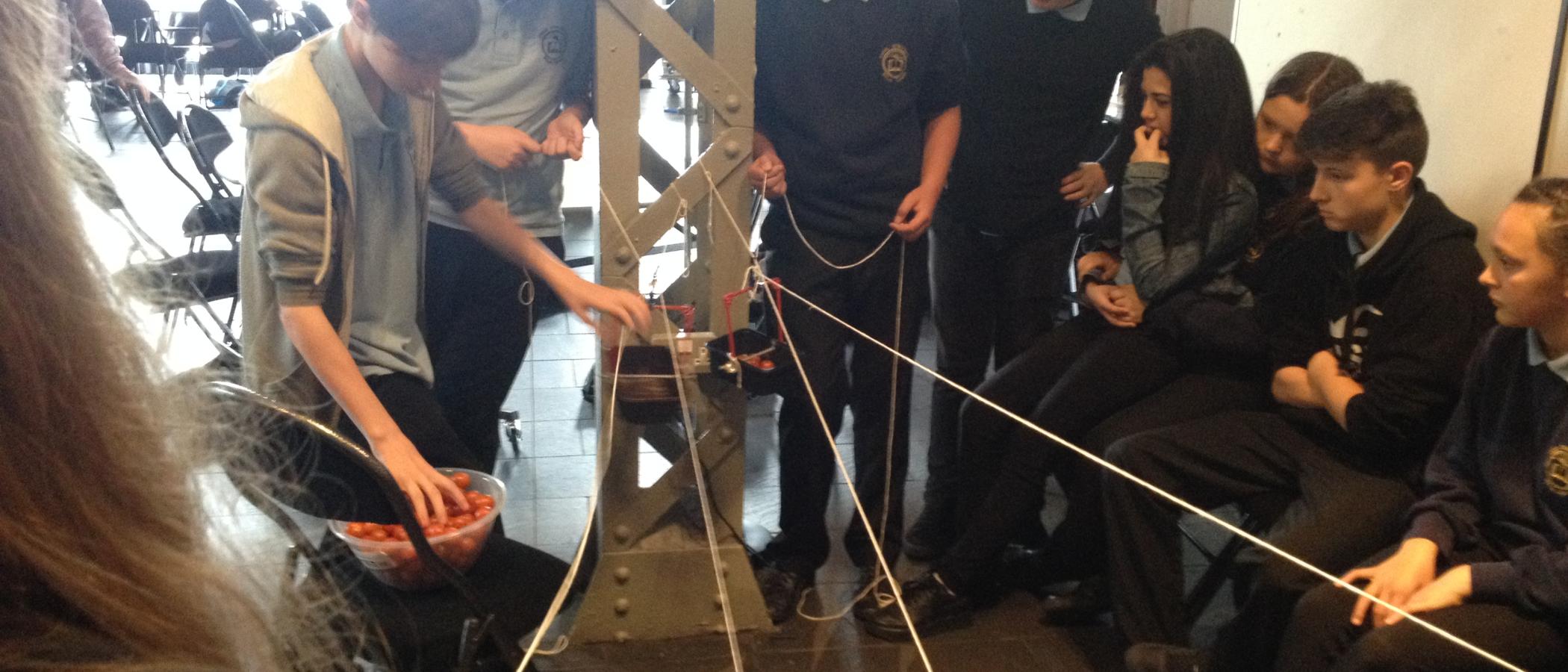 Students face ‘squashed tomato’ challenge GCS